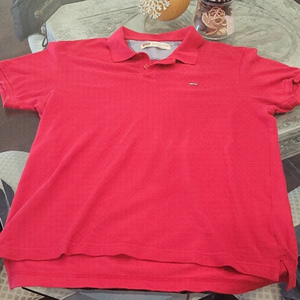 𝅺LEVI'S LARGE RED POLO SHIRT
